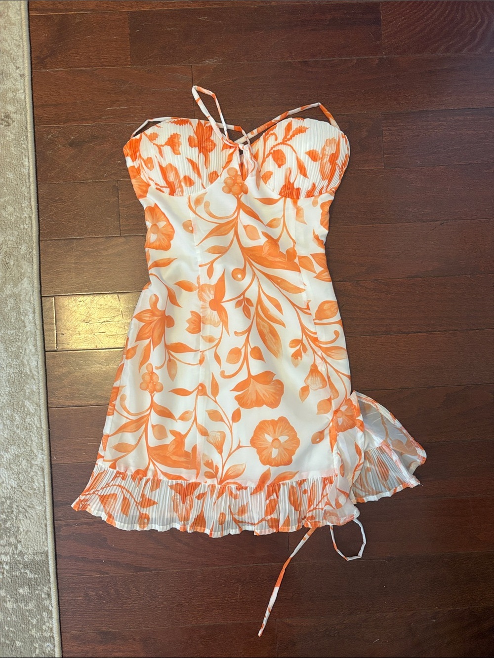 12th Tribe Belle Floral mini dress